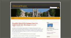 Desktop Screenshot of libraries.scotblogs.wooster.edu